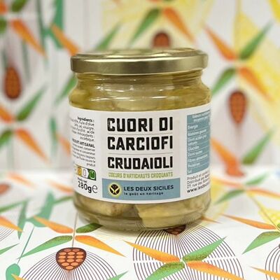 Cuori di carciofi croccanti