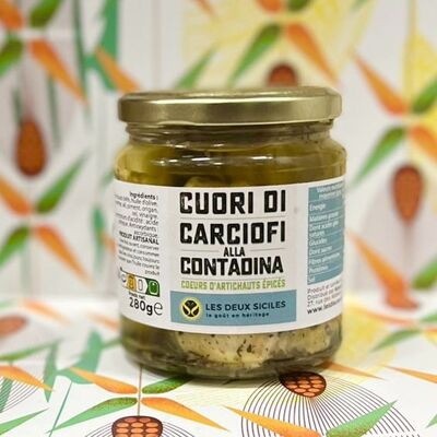 Cuori di carciofi piccanti