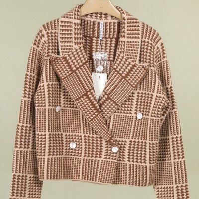 Chaqueta LEONI Camel YX006