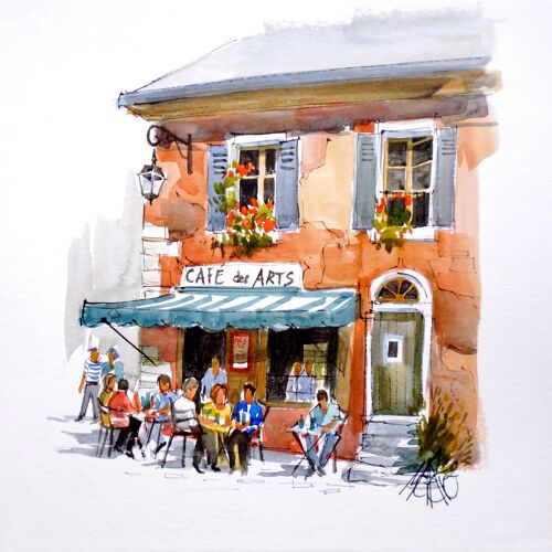 Montagne Café des Arts à Annecy - CC112
