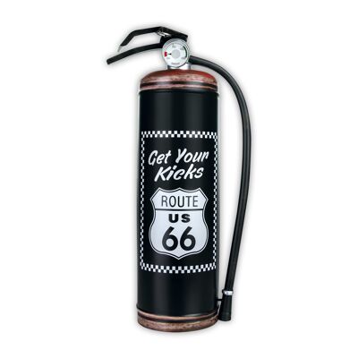 Metal frame wall decoration XL metal plate Fire extinguisher wall decoration