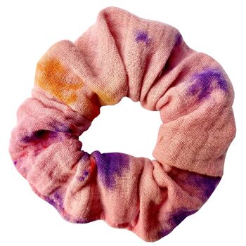 Chouchou Tie Dye Rose