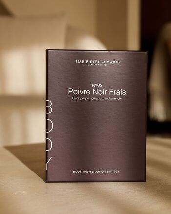 Coffret Corps No.03 Poivre Noir Frais 2x300ml 4