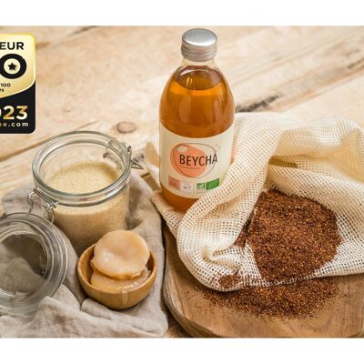 BeÿCha Kombucha Rooibos red 33cl*12