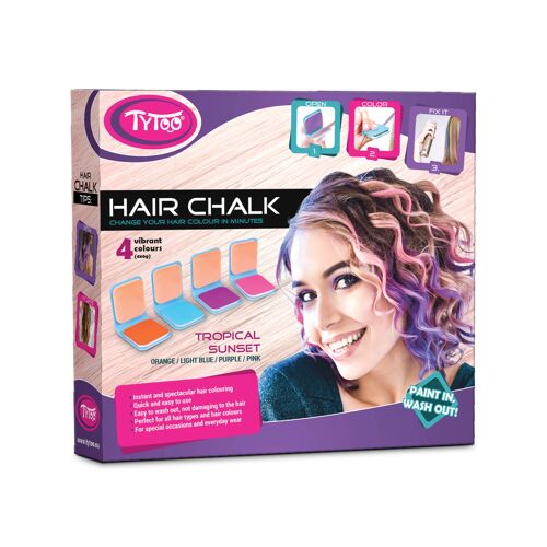 Hair chalk set - Tropical