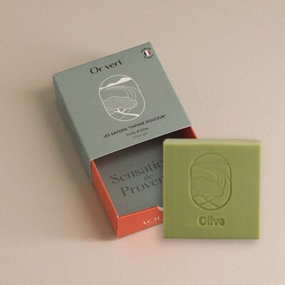 Luberon Olive Oil Soap in drawer box 100g