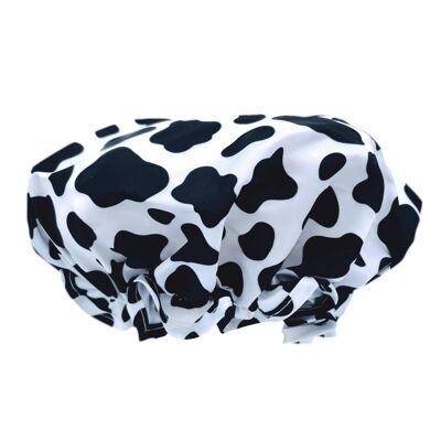 Bonnet de Douche de Luxe - Imprimé Vache