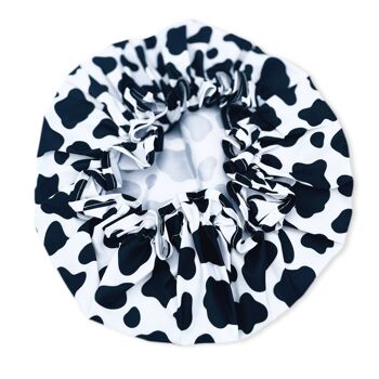 Bonnet de Douche de Luxe - Imprimé Vache 3