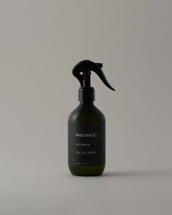 Spray Petitgrain / Environnement - Spray d'ambiance, végétalien, à base naturelle, emballage durable, contenants recyclables pour animaux de compagnie, fabriqué en Italie, non testé sur les animaux 3