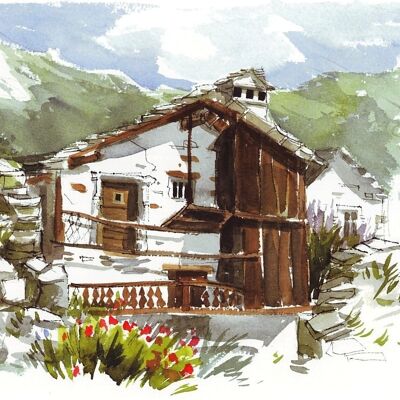 Bergchalet des Alpes - CC121