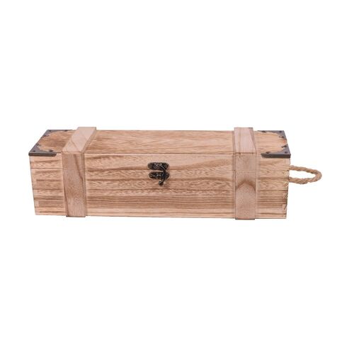 Wooden Wine Box for 1 Bottle