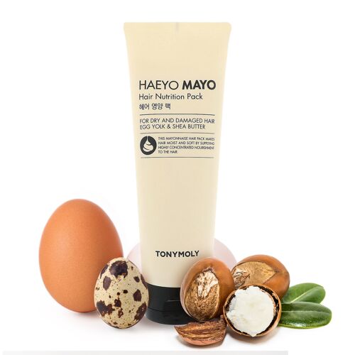 TONYMOLY Haeyo Mayo Hair Nutrition Mask | Hydration ¦ Korean Skin Care