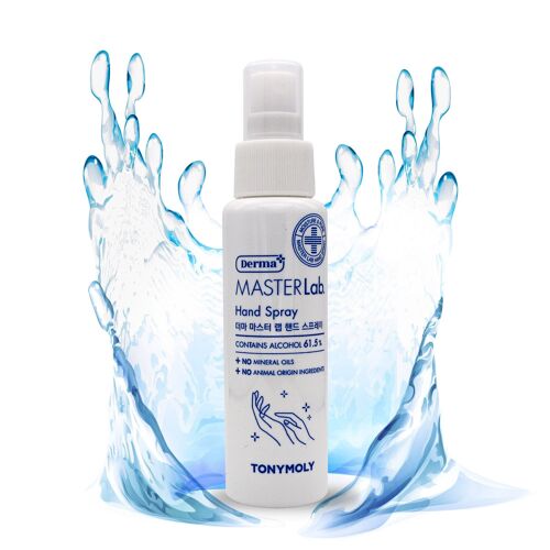 TONYMOLY MasterLab Hand Sanitising Spray - contains 61.5% alcohol | Korean Skin Care