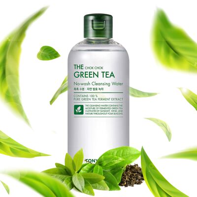 TONYMOLY The Chok Chok Green Tea No Wash Cleansing Water | Korean Skin Care