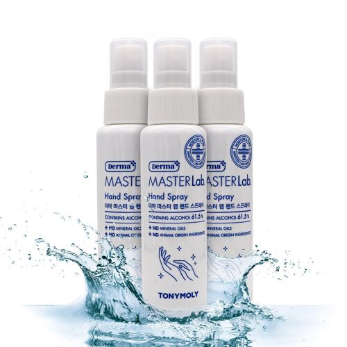 TONYMOLY 6 pack MasterLab Hand Sanitising Spray - Contains 61.5% alcohol