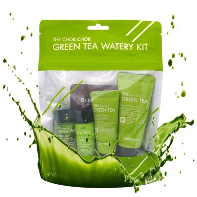 TONYMOLY The Chok Chok Green Tea Watery Travel Kit Korean Skin Care