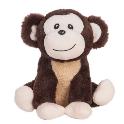 Plush monkey hot water bottle