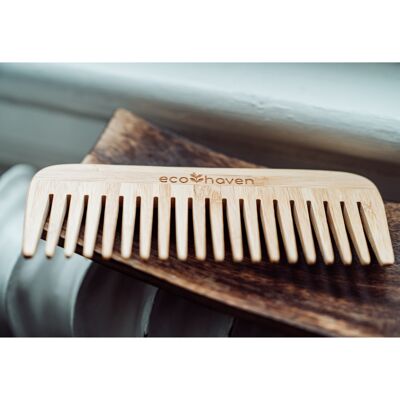 Bamboo Wide Tooth Comb