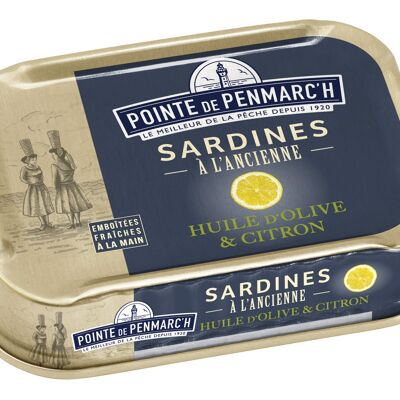 FILETS DE SARDINES CITRON 100g