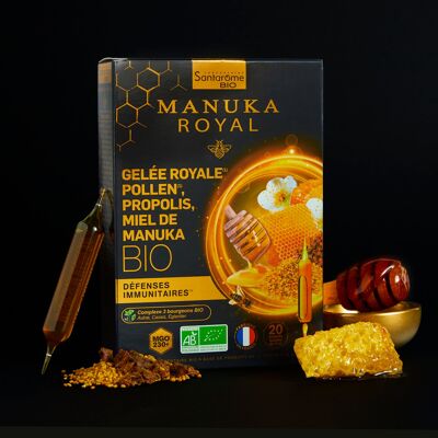 Gelée Royale Pollen Propolis Miel de Manuka Bio