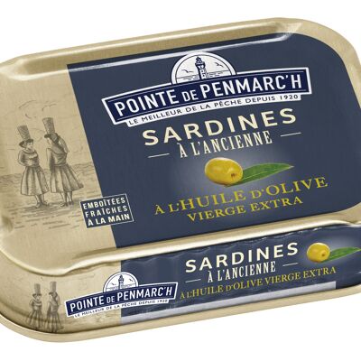 FILETS DE SARDINES HUILE OLIVE VIERGE EXTRA 100g