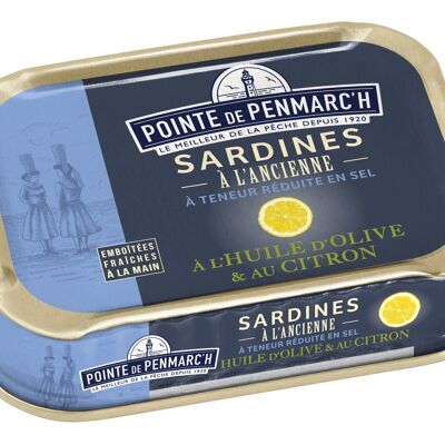 SARDINES H.OLIVE CITRON 115g