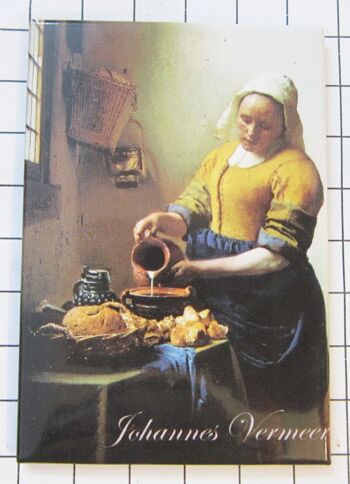 koelkastmagneet Johannes Vermeer 1