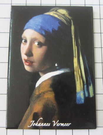 Aimant alg. vrouw Vermeer 1