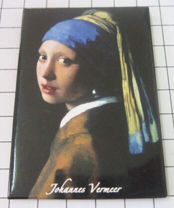 Aimant alg. vrouw Vermeer 2