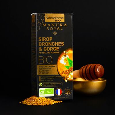 Sirop Bronches & Gorge au Miel de Manuka bio - 125ml