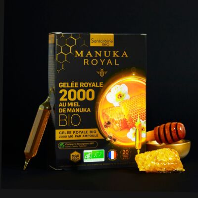 Gelée Royale 2000 au Miel de Manuka Bio