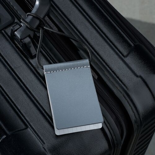 luggage tag black