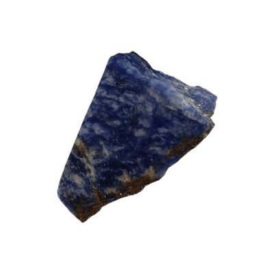 Kleiner, roher, grob geschliffener Kristall, 2–4 cm, Sodalith