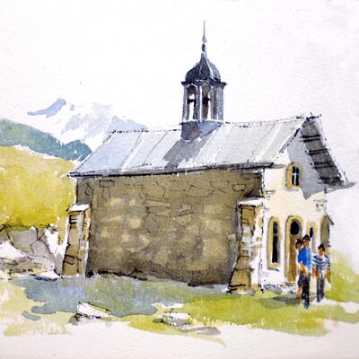 Bergkapelle des Col des Aravis – CC134