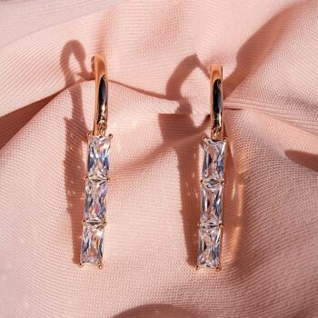 Boucles d'oreilles en cristal 3