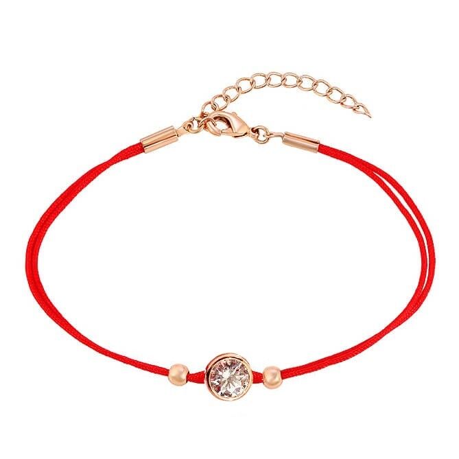 Filo Protettivo Rosso con Cristallo