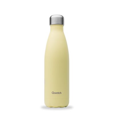 Thermos bottle 500 ml, pastel light yellow