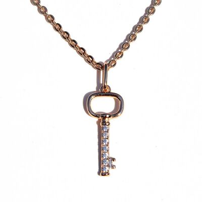 Necklace with Key Pendant