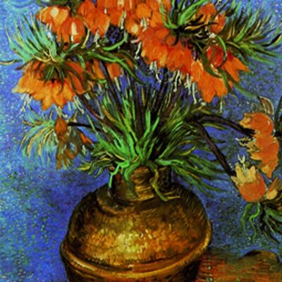 Koelkastmagneet Vincent van Gogh keizerskroon