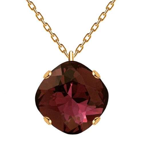 Classic ROMBABY NERIFT, 10MM CRYS (GOLD ONLY) - Gold - Burgundy