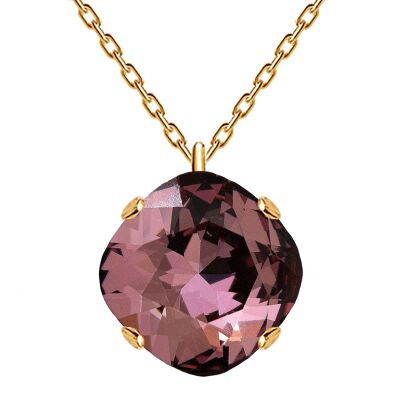 Classico ROMBABY NERIFT, 10MM CRYS (SOLO ORO) - Argento - Rosa antico