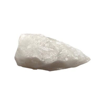 Petit Cristal Brut Brut, 2-4cm, Agate Blanche