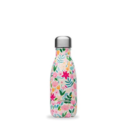 Bouteille thermos 260 ml, rose flore