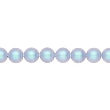 Chaîne de jambe avec perles - argent - Irid Light Blue 1