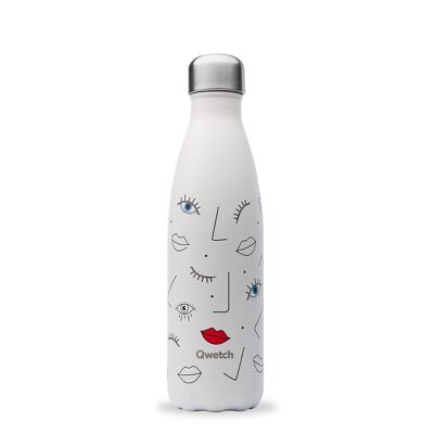 Termo 500 ml, NEW FACE blanco