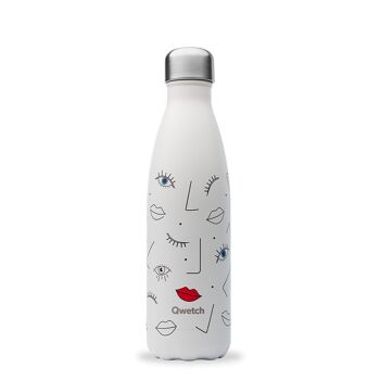Bouteille thermos 500 ml, NEW FACE blanc 1
