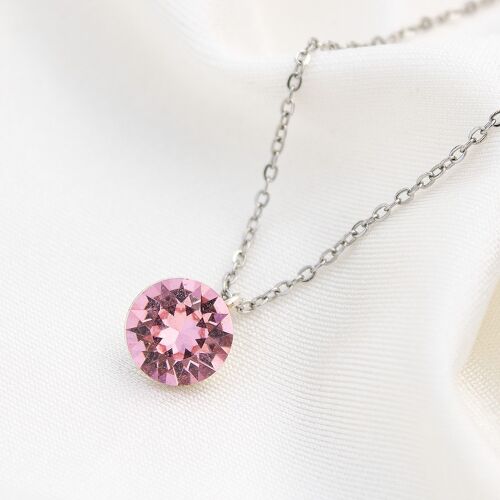 Necklace Sale - 45 / Silver / Light Rose