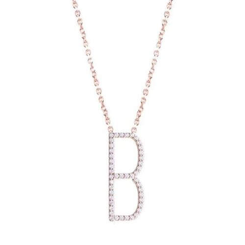 Necklace Sale - 107 / Pink Gold / B letter
