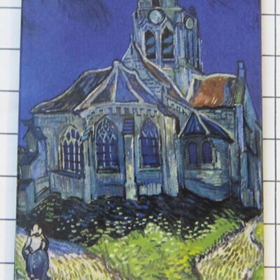 koelkastmagneet Van Gogh kerkje