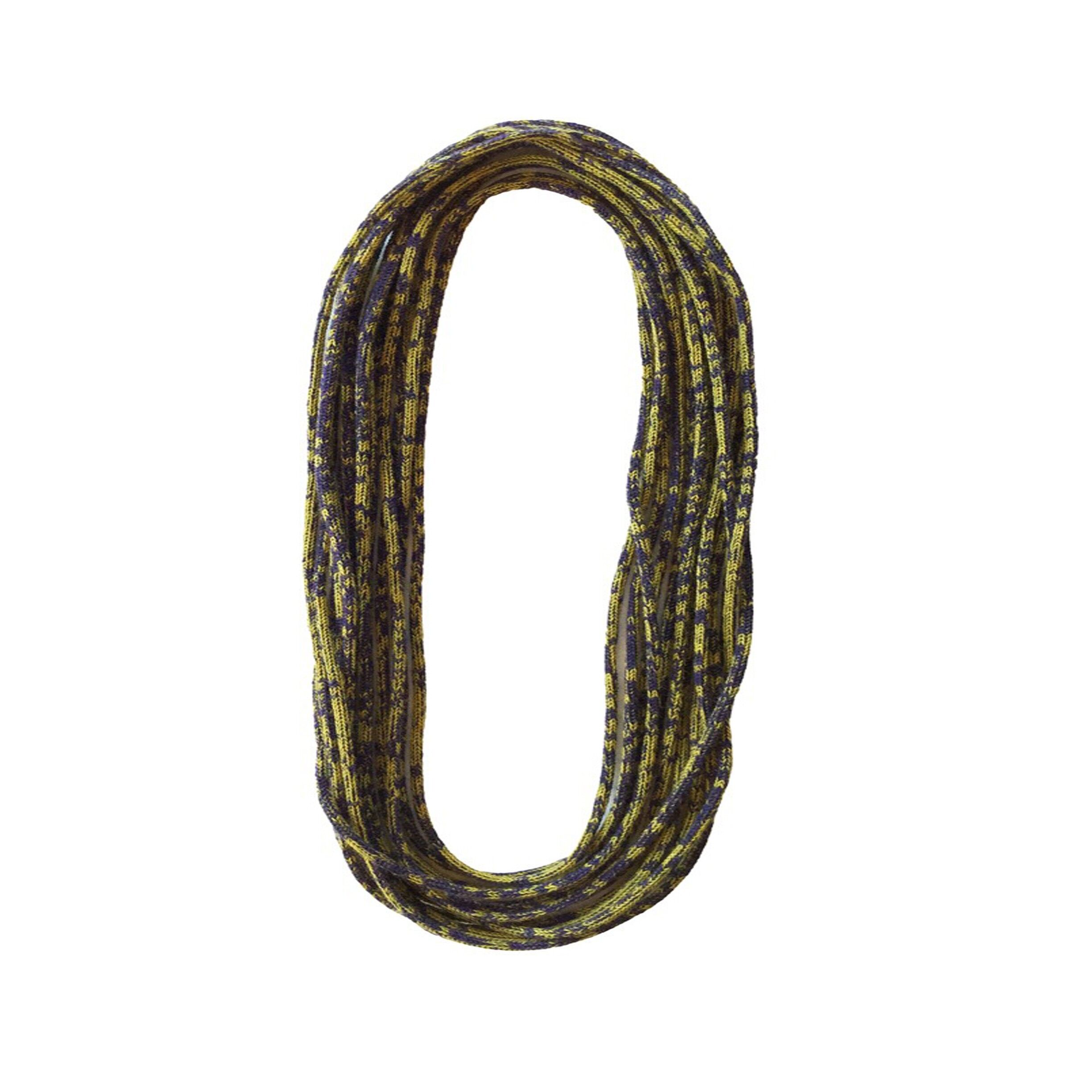 Catena lavorata a maglia "SloWool" giallo / blu